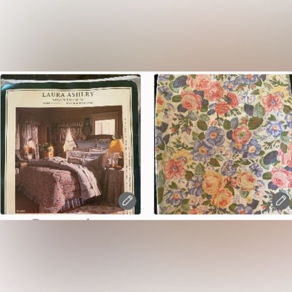 Laura Ashley Other - *Laura Ashley* VTG NEW Chic Floral Valance 85x35” Classic & Chic Coquette 🌺